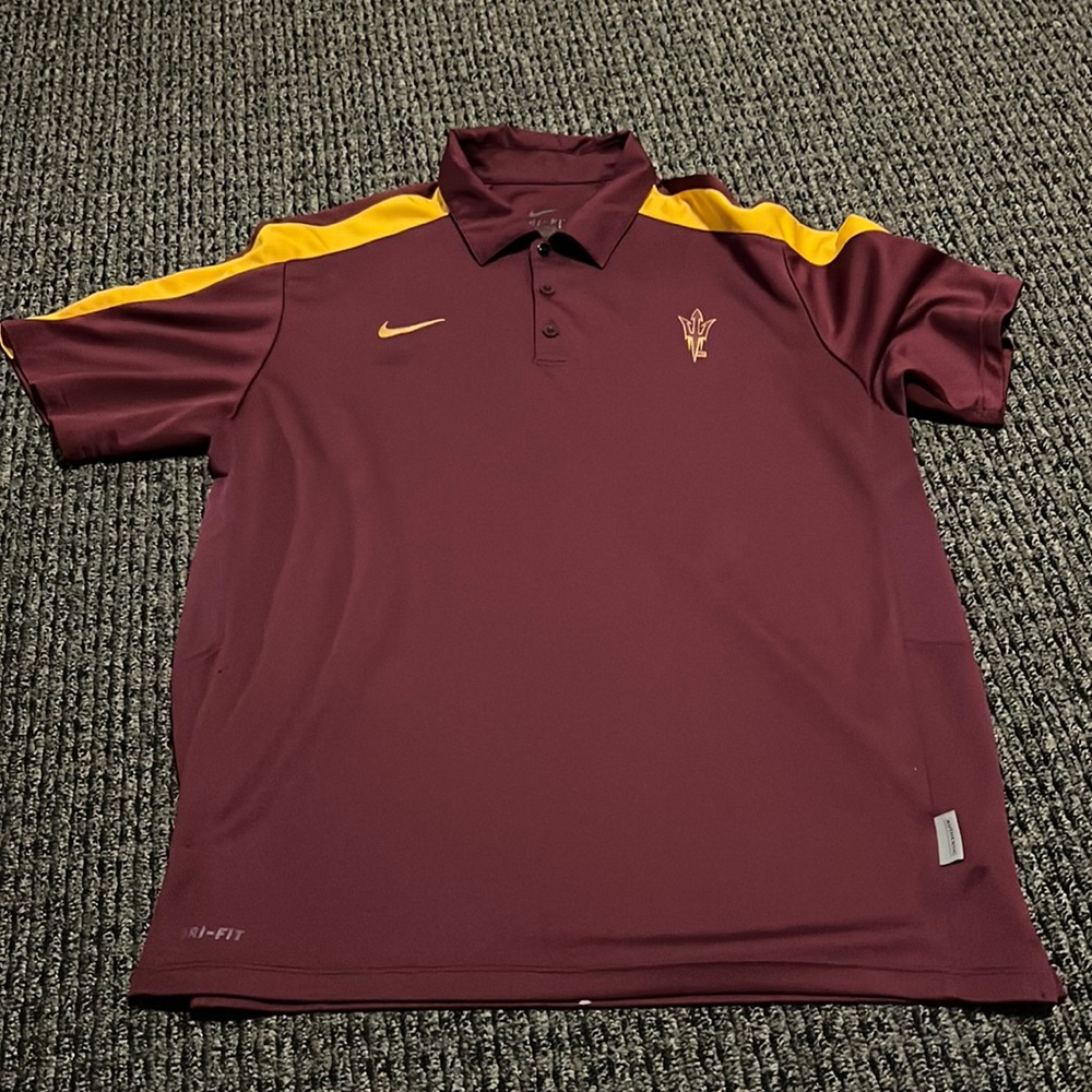 Nike Dri-Fit large ASU polo